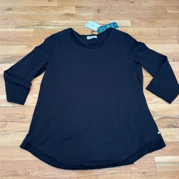 NWT Neon Buddha Women's Black Top Size M - Picture 1 of 4